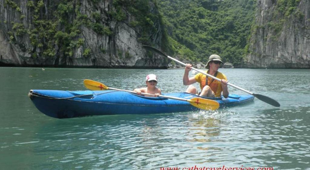 Ciao Cat Ba Hotel Chan Chau Buitenkant foto